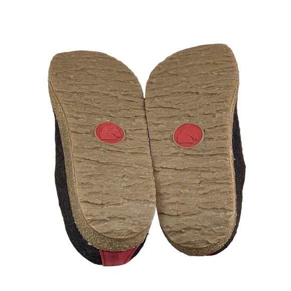 Haflinger Kris Wool Clogs Gray - Like New - Picture 12 of 14